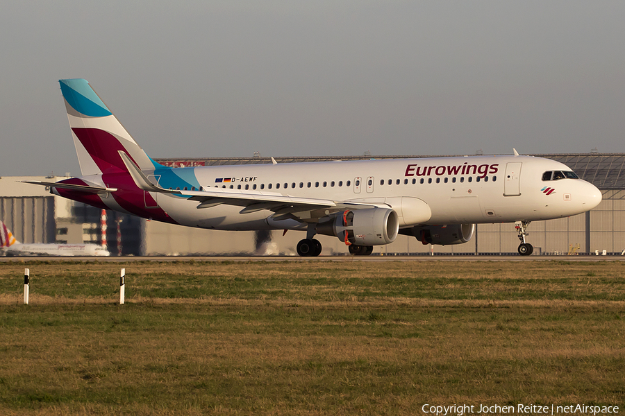Eurowings Airbus A320-214 (D-AEWF) | Photo 150179