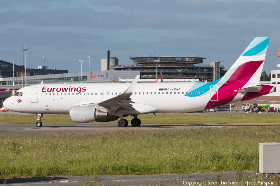 Eurowings Airbus A320-214 (D-AEWF) | Photo 166304