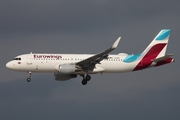 Eurowings Airbus A320-214 (D-AEWF) at  Hamburg - Fuhlsbuettel (Helmut Schmidt), Germany