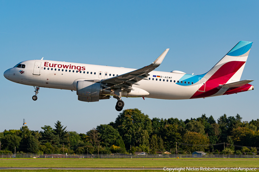 Eurowings Airbus A320-214 (D-AEWF) | Photo 470842