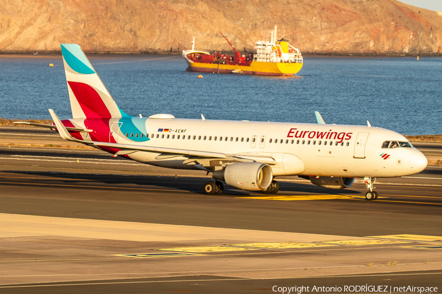 Eurowings Airbus A320-214 (D-AEWF) | Photo 480712