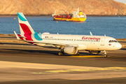 Eurowings Airbus A320-214 (D-AEWF) at  Gran Canaria, Spain
