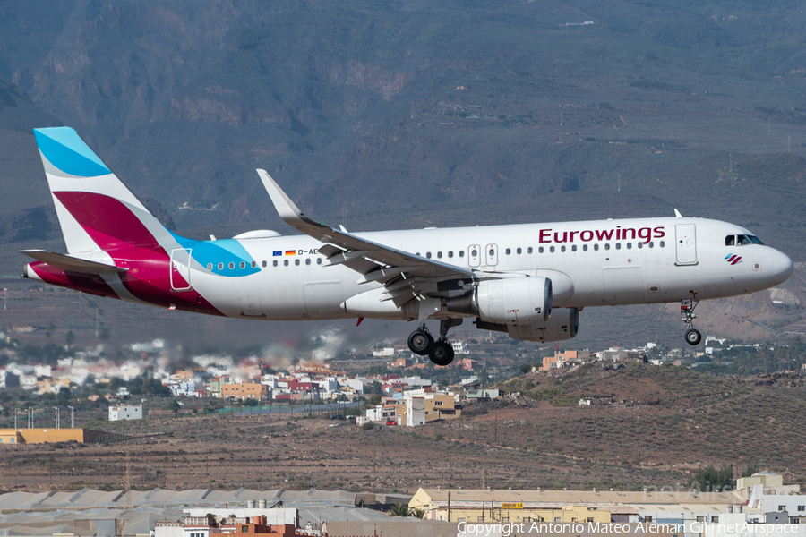 Eurowings Airbus A320-214 (D-AEWF) | Photo 654899