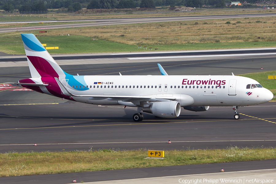 Eurowings Airbus A320-214 (D-AEWG) | Photo 117542