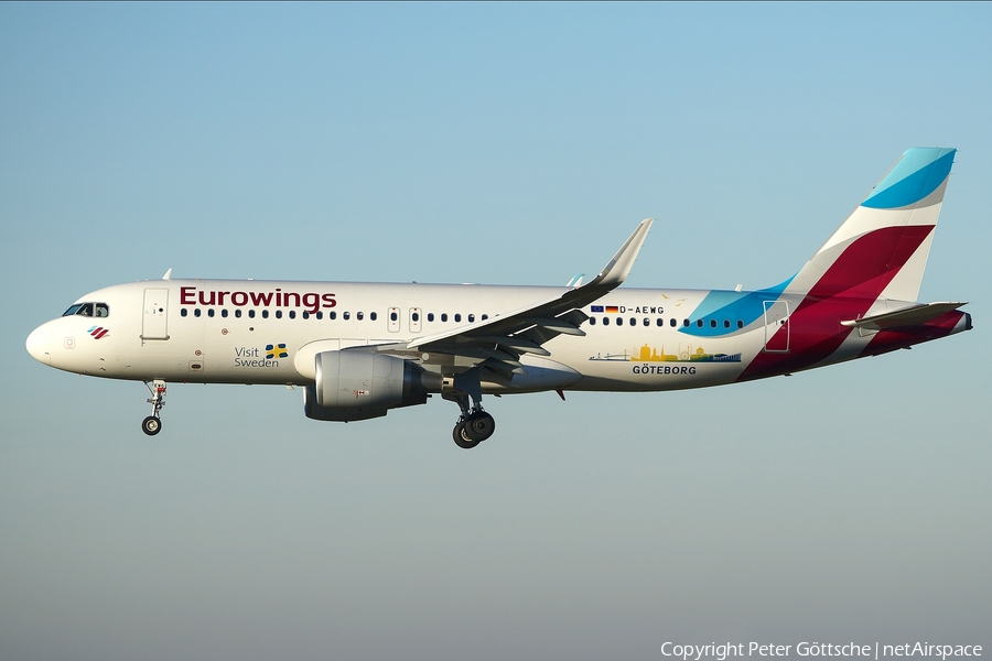 Eurowings Airbus A320-214 (D-AEWG) | Photo 136864