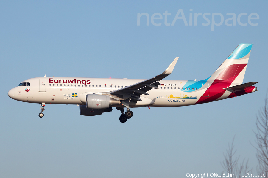 Eurowings Airbus A320-214 (D-AEWG) | Photo 146125
