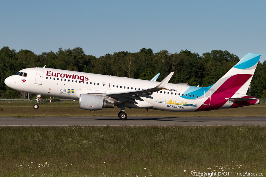 Eurowings Airbus A320-214 (D-AEWG) | Photo 166233