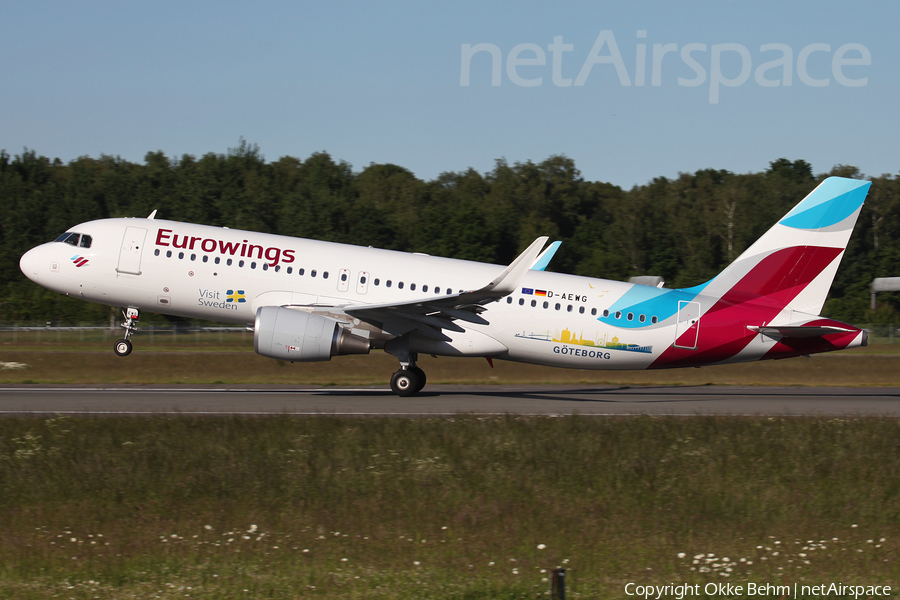 Eurowings Airbus A320-214 (D-AEWG) | Photo 166347