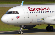 Eurowings Airbus A320-214 (D-AEWG) at  Hamburg - Fuhlsbuettel (Helmut Schmidt), Germany