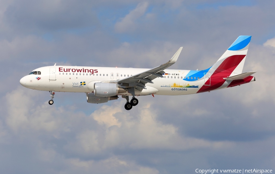 Eurowings Airbus A320-214 (D-AEWG) | Photo 168937