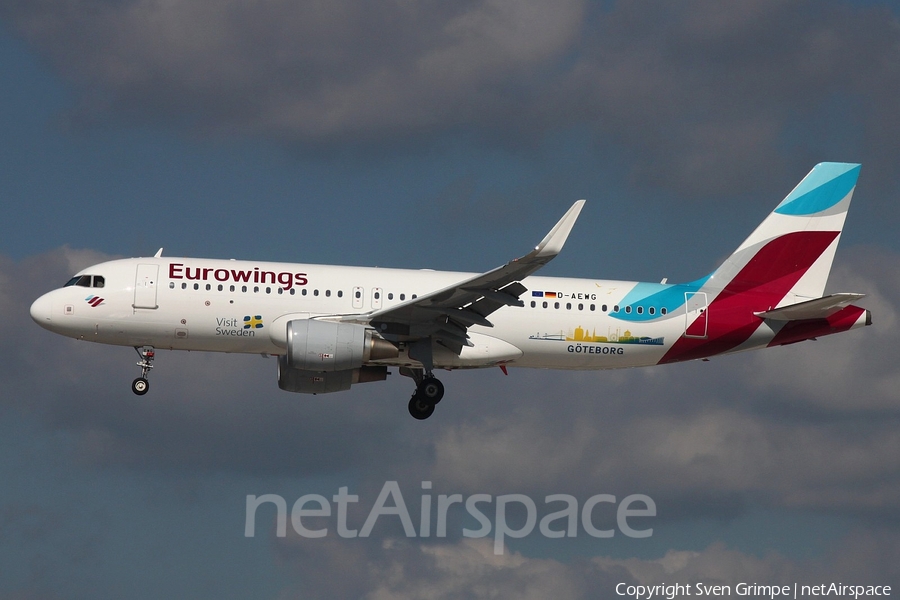 Eurowings Airbus A320-214 (D-AEWG) | Photo 169796