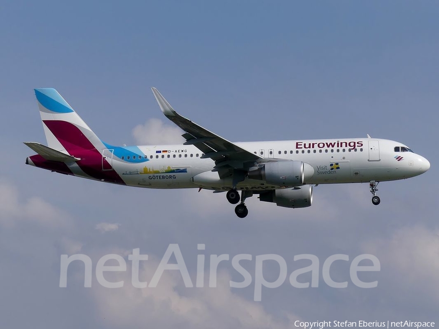 Eurowings Airbus A320-214 (D-AEWG) | Photo 174635