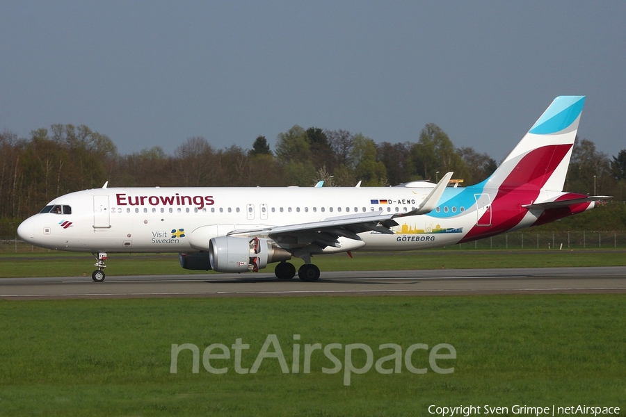 Eurowings Airbus A320-214 (D-AEWG) | Photo 240197