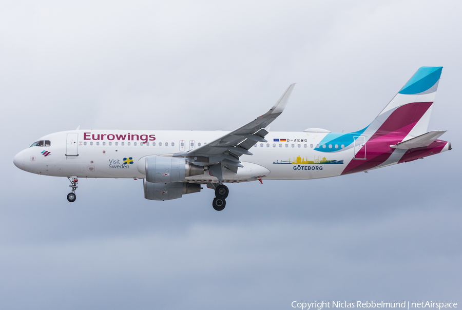 Eurowings Airbus A320-214 (D-AEWG) | Photo 249283