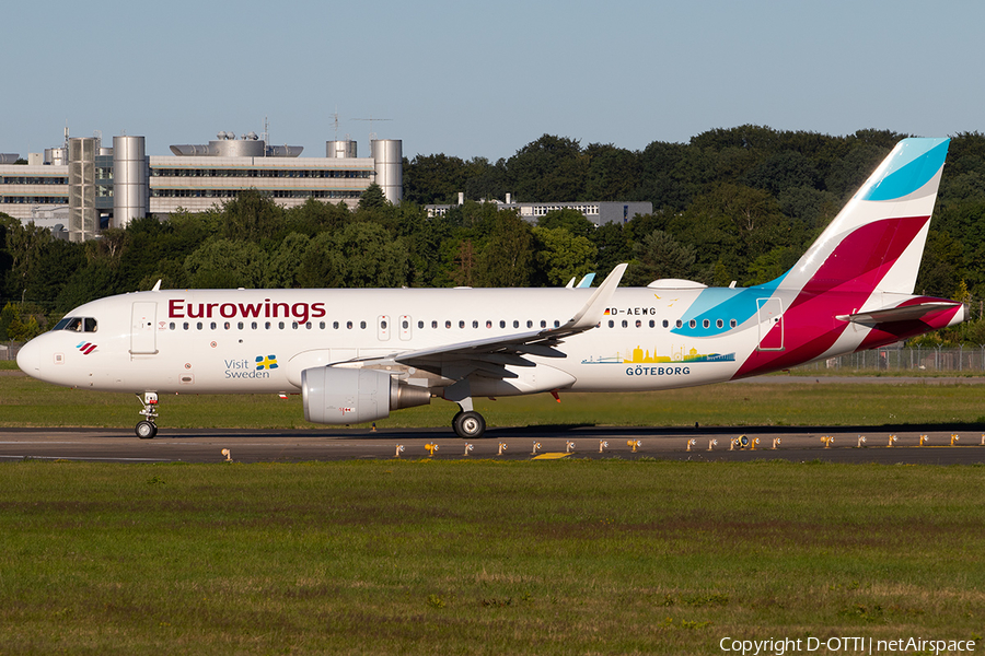 Eurowings Airbus A320-214 (D-AEWG) | Photo 250439