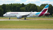 Eurowings Airbus A320-214 (D-AEWG) at  Hamburg - Fuhlsbuettel (Helmut Schmidt), Germany