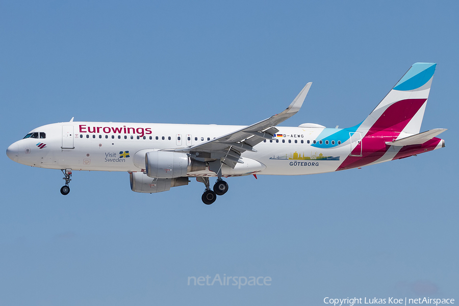 Eurowings Airbus A320-214 (D-AEWG) | Photo 251462