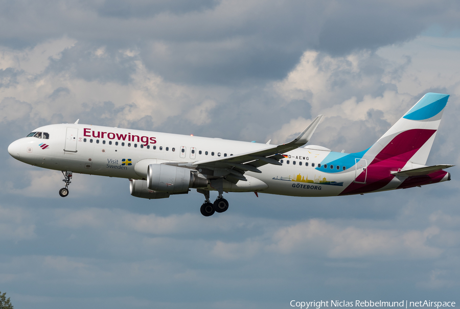 Eurowings Airbus A320-214 (D-AEWG) | Photo 263073