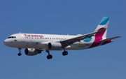 Eurowings Airbus A320-214 (D-AEWG) at  Hamburg - Fuhlsbuettel (Helmut Schmidt), Germany