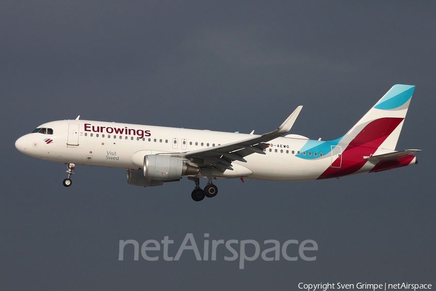 Eurowings Airbus A320-214 (D-AEWG) | Photo 323047
