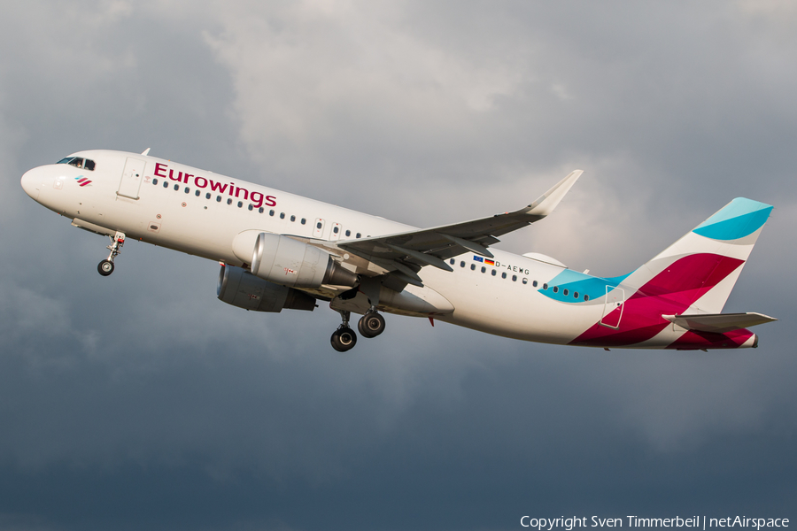 Eurowings Airbus A320-214 (D-AEWG) | Photo 337736