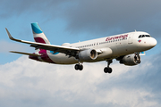 Eurowings Airbus A320-214 (D-AEWG) at  Hamburg - Fuhlsbuettel (Helmut Schmidt), Germany