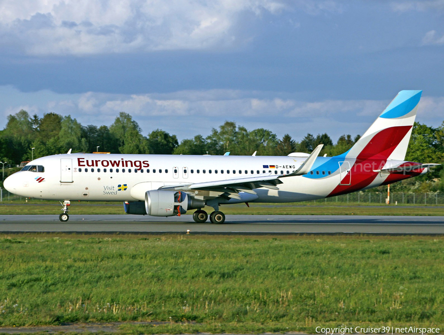 Eurowings Airbus A320-214 (D-AEWG) | Photo 360103