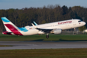 Eurowings Airbus A320-214 (D-AEWG) at  Hamburg - Fuhlsbuettel (Helmut Schmidt), Germany