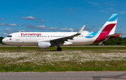 Eurowings Airbus A320-214 (D-AEWG) at  Hamburg - Fuhlsbuettel (Helmut Schmidt), Germany