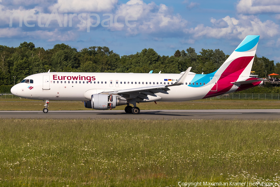 Eurowings Airbus A320-214 (D-AEWG) | Photo 521591
