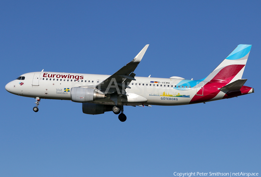 Eurowings Airbus A320-214 (D-AEWG) | Photo 291205
