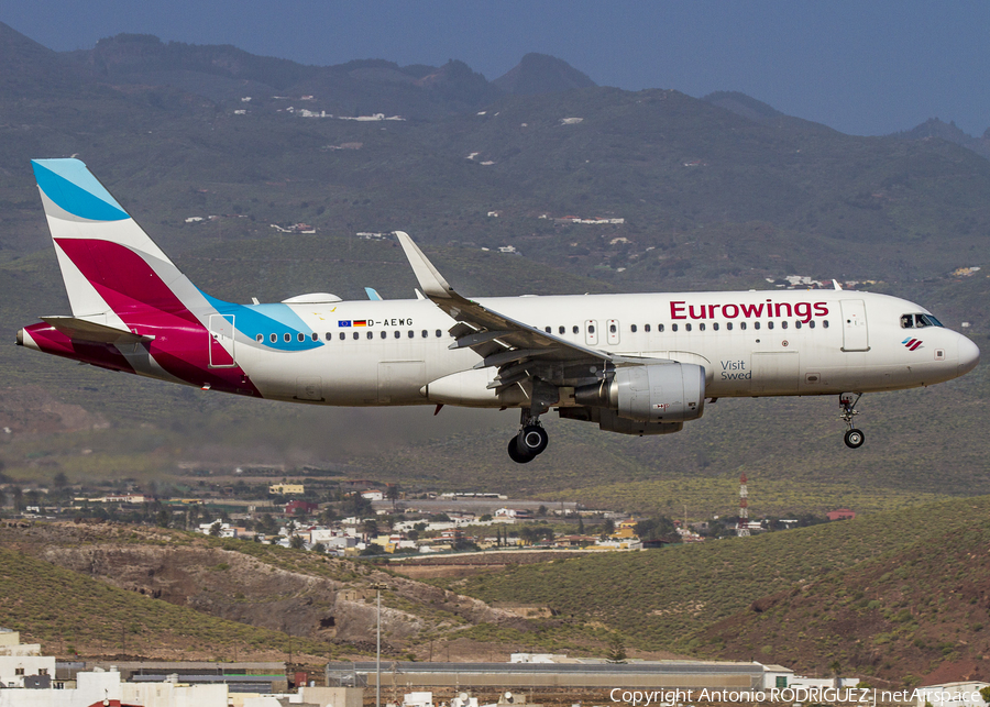 Eurowings Airbus A320-214 (D-AEWG) | Photo 294732
