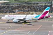 Eurowings Airbus A320-214 (D-AEWG) at  La Palma (Santa Cruz de La Palma), Spain