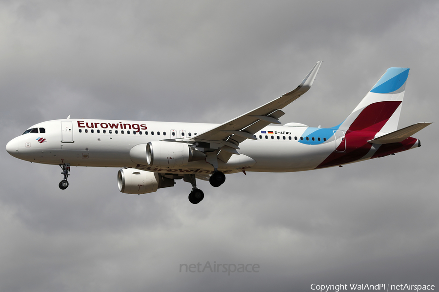 Eurowings Airbus A320-214 (D-AEWG) | Photo 554218