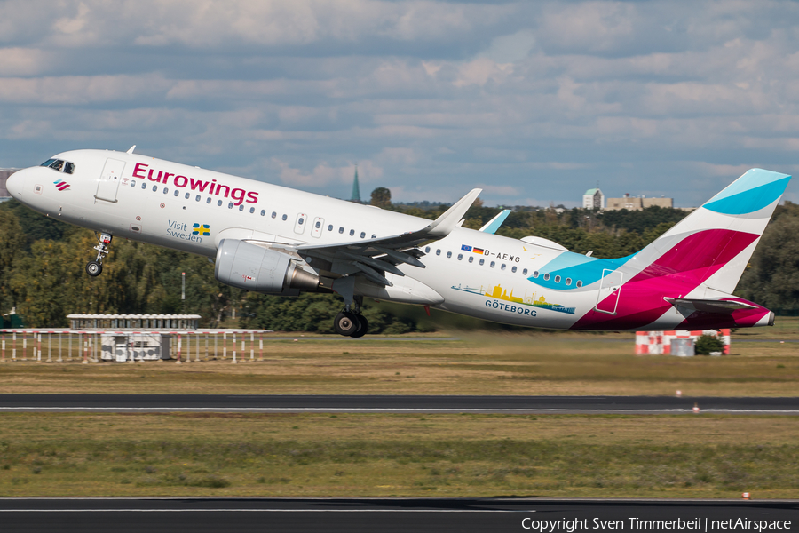 Eurowings Airbus A320-214 (D-AEWG) | Photo 189825