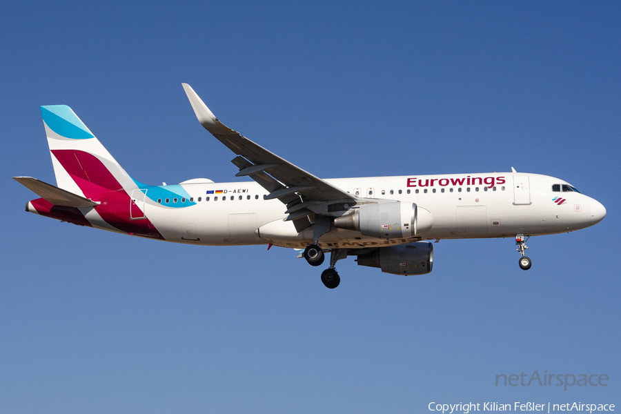 Eurowings Airbus A320-214 (D-AEWI) | Photo 504237