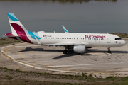 Eurowings Airbus A320-214 (D-AEWI) at  Corfu - International, Greece