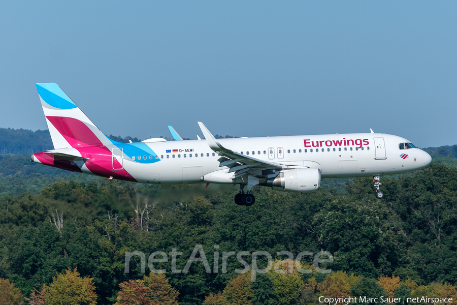 Eurowings Airbus A320-214 (D-AEWI) | Photo 587807