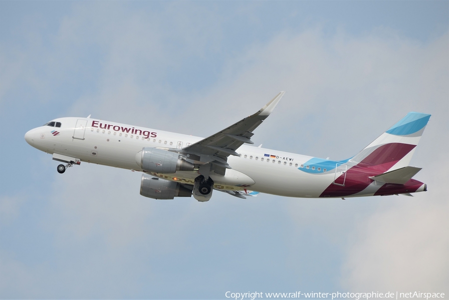 Eurowings Airbus A320-214 (D-AEWI) | Photo 368525