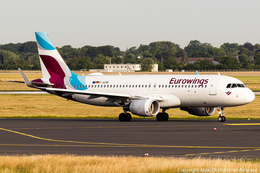 Eurowings Airbus A320-214 (D-AEWI) | Photo 513504