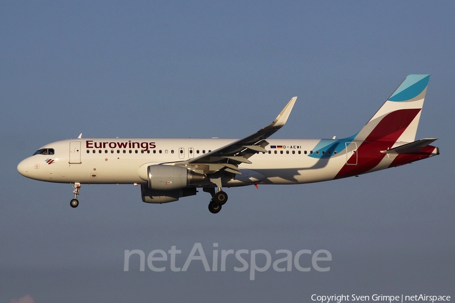 Eurowings Airbus A320-214 (D-AEWI) | Photo 124836