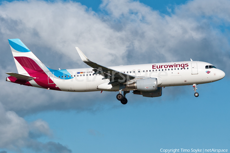 Eurowings Airbus A320-214 (D-AEWI) | Photo 126724