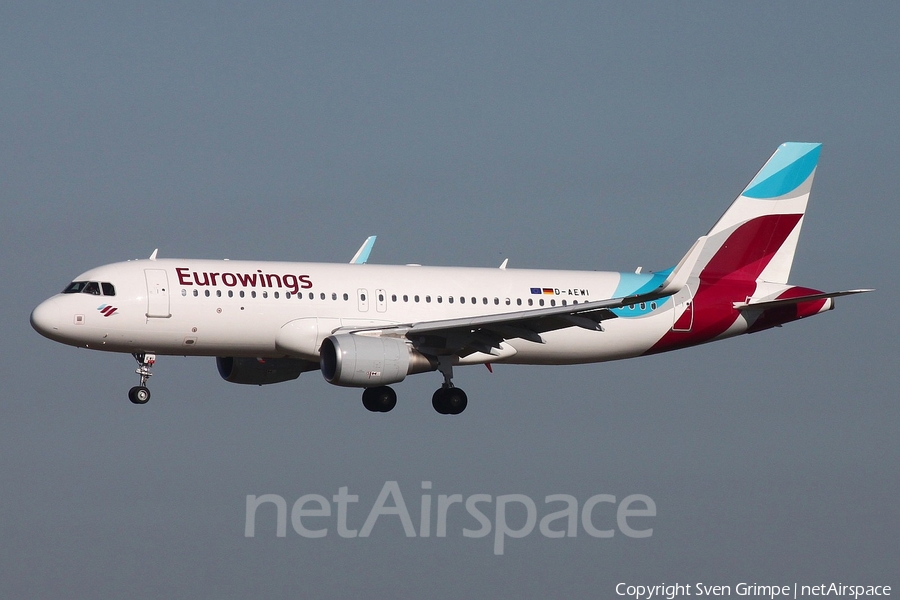 Eurowings Airbus A320-214 (D-AEWI) | Photo 151949