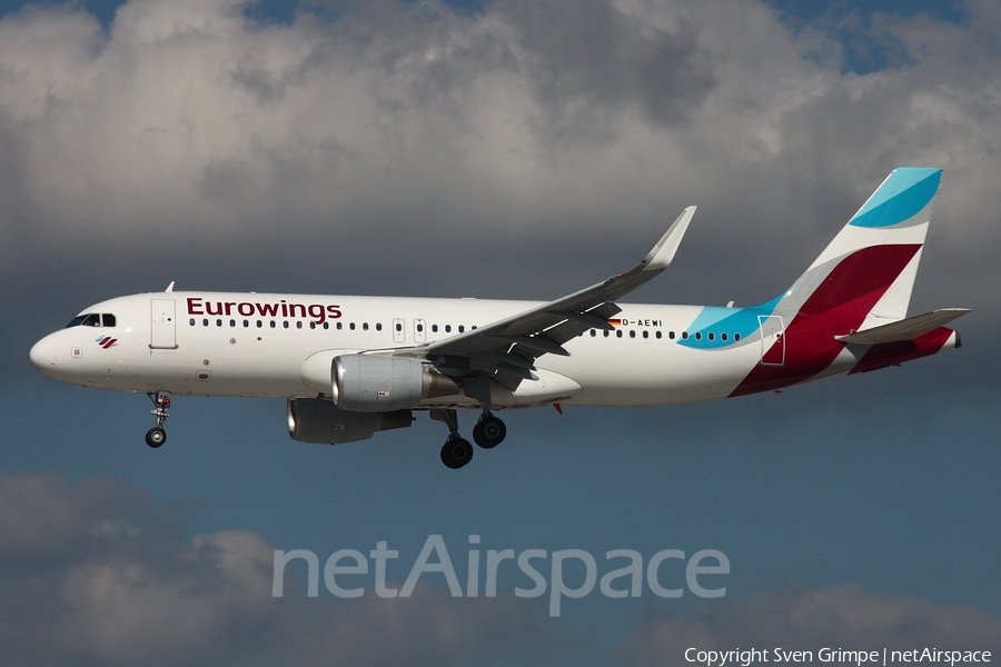 Eurowings Airbus A320-214 (D-AEWI) | Photo 170070