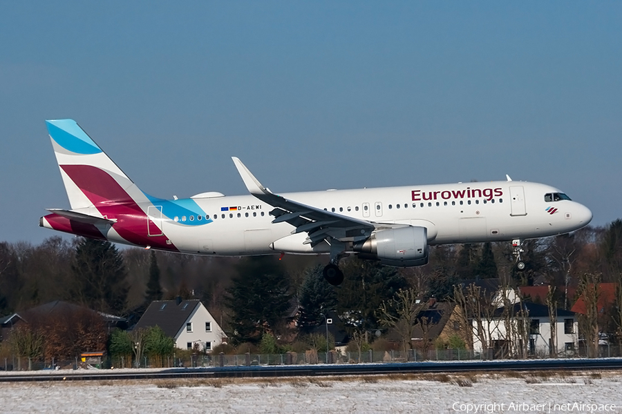 Eurowings Airbus A320-214 (D-AEWI) | Photo 224079