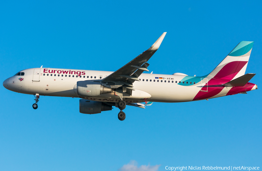 Eurowings Airbus A320-214 (D-AEWI) | Photo 229458