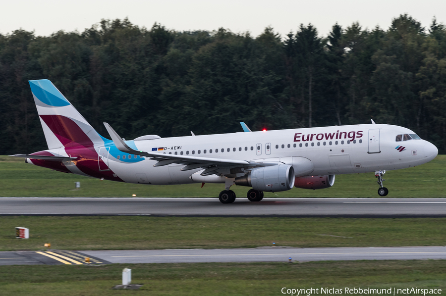 Eurowings Airbus A320-214 (D-AEWI) | Photo 266746