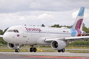 Eurowings Airbus A320-214 (D-AEWI) at  Hamburg - Fuhlsbuettel (Helmut Schmidt), Germany