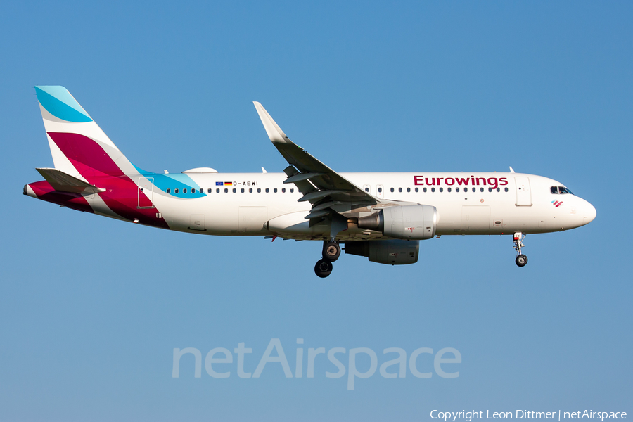 Eurowings Airbus A320-214 (D-AEWI) | Photo 290590