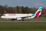 Eurowings Airbus A320-214 (D-AEWI) at  Hamburg - Fuhlsbuettel (Helmut Schmidt), Germany